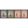 Timbres-Taxe n°51/54, Recouvrements surchargés 1926, série complète, neufs * TB