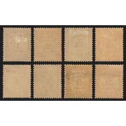 Timbres-Taxe n°55/62, Recouvrements 1927, série complète, neufs * - TB