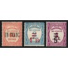 Timbres-Taxe n°63/65, surchargés 1929, série complète, neufs * signé CALVES, TB