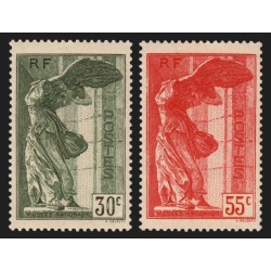 n°354/355, Victoire de Samothrace 1937, neufs ** sans charnière - SUPERBE