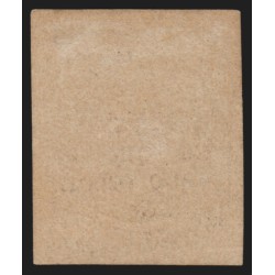 n°3fb, Cérès 20c noir sur chamois, réimpression de 1862, neuf * - TB D'ASPECT