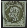 n°11, Napoléon non-dentelé, 1c olive, oblitéré càd Lille - TTB