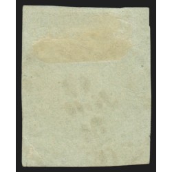 n°12, Napoléon non-dentelé, 5c vert, oblitéré càd de Distribution - TB D'ASPECT