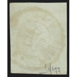 n°12, Napoléon non-dentelé, 5c vert, oblitéré càd bureau de Paris G - TB