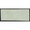 n°12a, bande de 3, Napoléon non-dentelé, 5c vert-jaune, oblitéré PC 1 ABBEVILLE