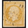 n°13Aa, Napoléon 10c JAUNE-CITRON, oblitéré - TB D'ASPECT
