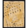n°13Aa, Napoléon non-dentelé, 10c JAUNE-CITRON, oblitéré - B/TB