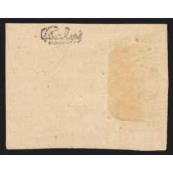 n°13Aa, Napoléon 10c JAUNE-CITRON, oblitéré PC 3769 LATTAQUIE, signé CALVES