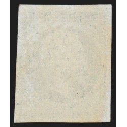 n°14A, impression grossière, Napoléon 20c bleu, neuf (*) sans gomme TB D'ASPECT