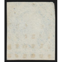 n°14Aa, Napoléon, 20c BLEU-FONCÉ, oblitéré GROS POINTS - TB D'ASPECT
