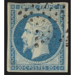 n°14Am, 20c BLEU-LAITEUX-SUR-VERT, oblitéré étoile de Paris - TB D'ASPECT