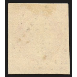 n°17Al, Napoléon non-dentelé, 80c CARMIN-FONCÉ, oblitéré - TB