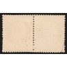 n°24, paire, Napoléon dentelé, 80c rose, oblitéré - TB D'ASPECT