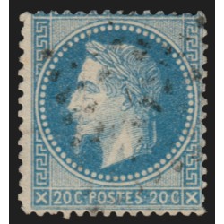 n°29A, variétés d'impression et piquage, Napoléon Lauré, oblitéré - TB