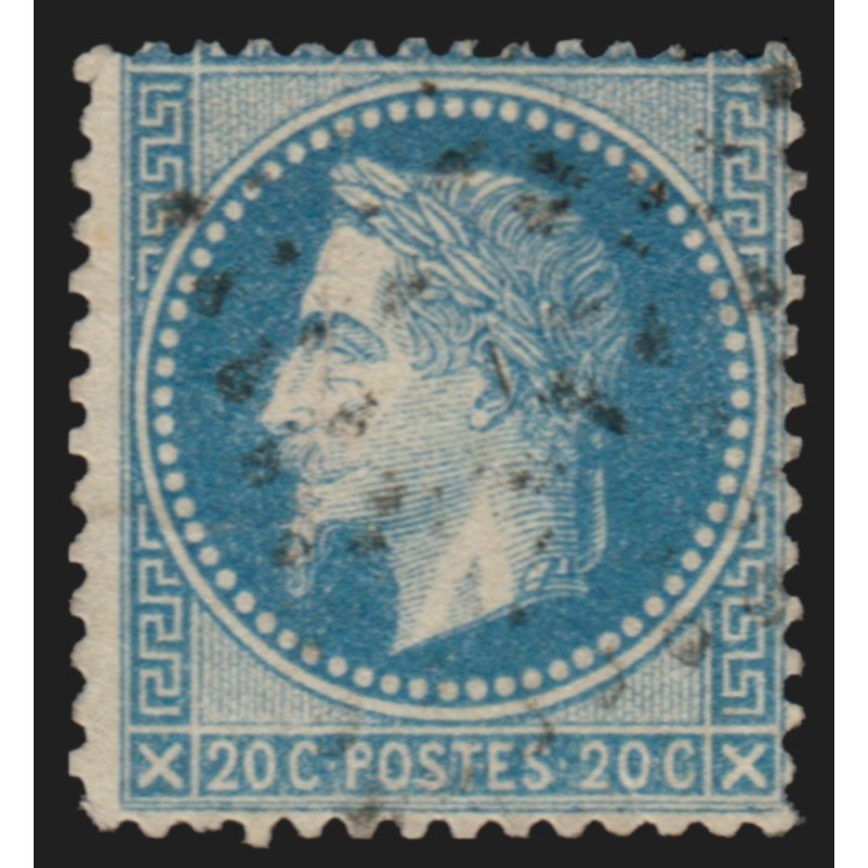 n°29A, variétés d'impression et piquage, Napoléon Lauré, oblitéré - TB