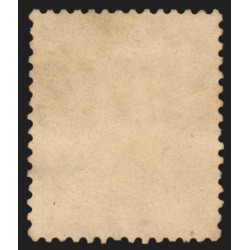 n°30h, variété "fond ligné", Napoléon Lauré, 30c brun, oblitéré - TB D'ASPECT