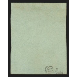 n°42B, Bordeaux, 5c vert-jaune, oblitération très légère, signé CALVES - TB