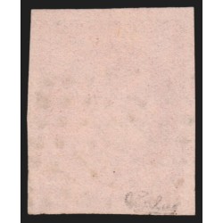 n°49, Cérès Bordeaux, 80c rose, oblitéré, signé CALVES - TB