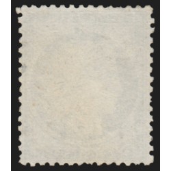 n°60A, variété "anneau-lune", Cérès 25c bleu, Type I, oblitéré - SUPERBE