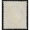 n°60A, variété "anneau-lune", Cérès 25c bleu, Type I, oblitéré - SUPERBE