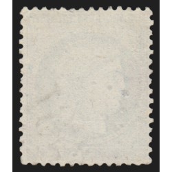 n°60A, variété "griffe blanche/cassure", Cérès 25c bleu, Type I - SUPERBE