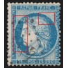 n°60C, variété "constellation de points", Cérès 25c bleu, Type III - SUPERBE