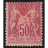 n°104, Sage 50c rose, Type I, neuf * charnière forte - TB D'ASPECT