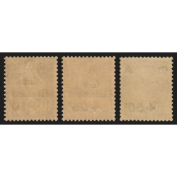 n°249/251, Caisse d'Amortissement 1928, série complète, neufs ** sans charnière
