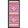 n°711b, paire, variété "piquage à cheval", Arc de Triomphe 3fr lilas, neuf **
