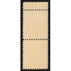 n°711b, paire, variété "piquage à cheval", Arc de Triomphe 3fr lilas, neuf **