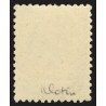 n°630, variété "impression double", Coq d'Alger 10c vert-jaune, neuf ** signé