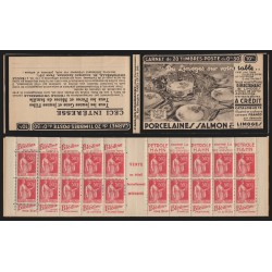 Carnet n°283-C59, Blédine - Petrole Hahn, neuf * - B/TB