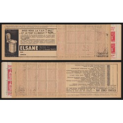 Carnet n°283-C59, Blédine - Petrole Hahn, neuf * - B/TB