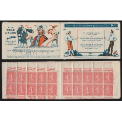 Carnet n°199-C46, Touring - Florent - Quinzaine philatélique, neuf ** - B/TB