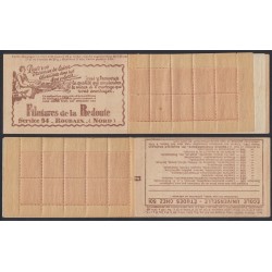 Carnet n°199-C49, Blédine - Filatures de la Redoute, neuf ** - TB