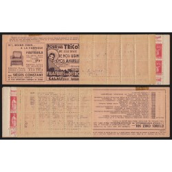 Carnet n°283-C, Bernard Moteurs - L'art vivant - Blédine, neuf * - B/TB