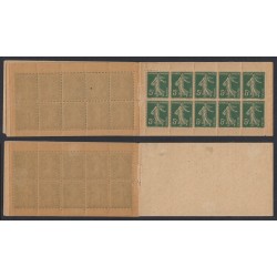 Carnet n°137-C3, papier GC, 40 timbres, neuf **/* - B/TB
