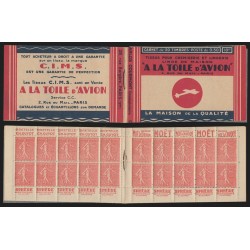 Carnet n°199-C, Guyot - Sphère - Moët - A la toile d'avion", neuf ** - TB