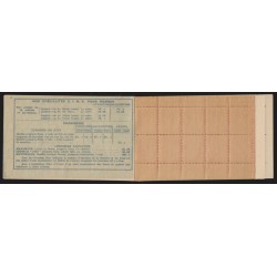 Carnet n°199-C, Guyot - Sphère - Moët - A la toile d'avion", neuf ** - TB