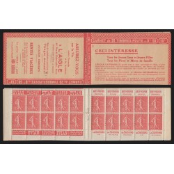 Carnet n°199-C8, Evian - Gray Poupon - Secours, 20 timbres, neuf * - B/TB