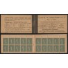 Carnet n°130-C5, papier GC, taxes révisées le 12 août 1919, neuf ** - B/TB