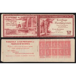 Carnet n°199-C17, Montpeyroux, 10 timbres, neuf (*) gomme altérée - défauts