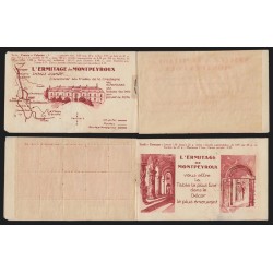 Carnet n°199-C17, Montpeyroux, 10 timbres, neuf (*) gomme altérée - défauts