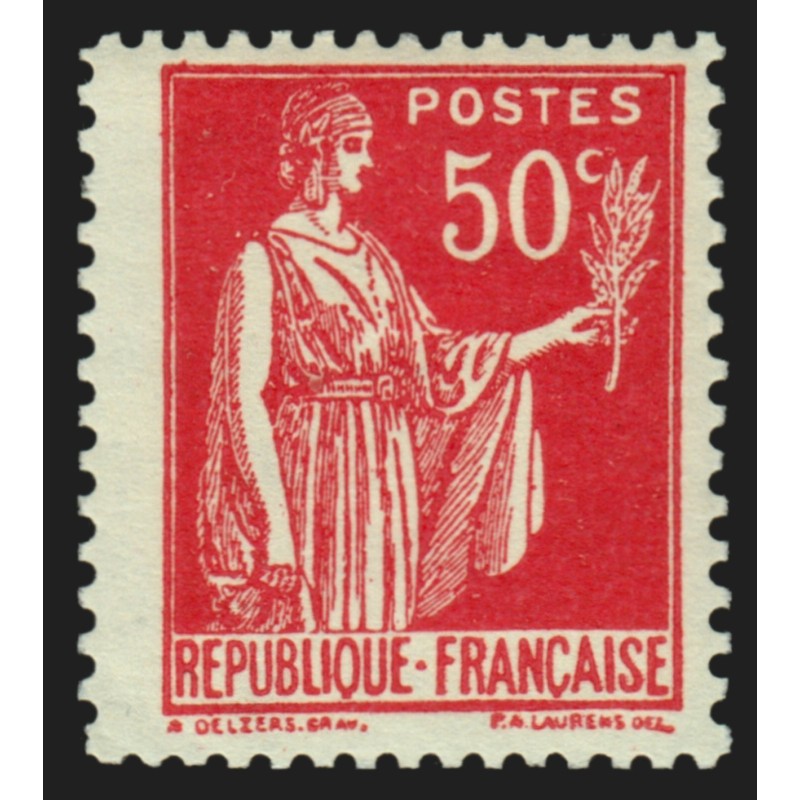 n°283s, Faux de Barcelone, Paix 50c rouge, neuf ** sans charnière - LUXE