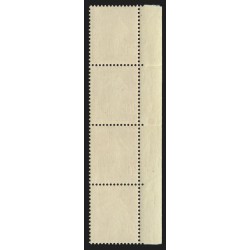 n°190e, variété "Types III et V se tenant verticalement", neufs ** - TB