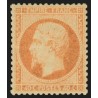 n°23, Napoléon 40c orange, neuf * signé CALVES et BRUN + Certificat - SUPERBE