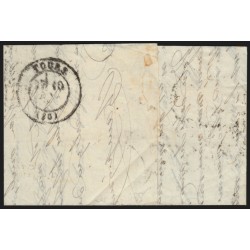 Ballon monté "La Ville d'Orléans" 22/NOV./1870 pour Tours - Certificat ROUMET