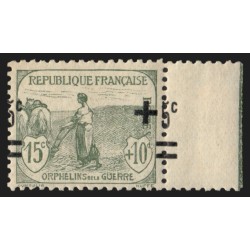 n°164, variété "surcharge décalée / à cheval", neuf ** sans charnière - TB