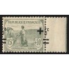 n°164, variété "surcharge décalée / à cheval", neuf ** sans charnière - TB
