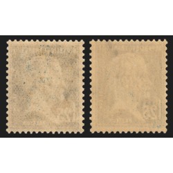 n°180a, Pasteur 1fr25 BLEU-NOIR + bleu normal, neufs ** sans charnière - TB